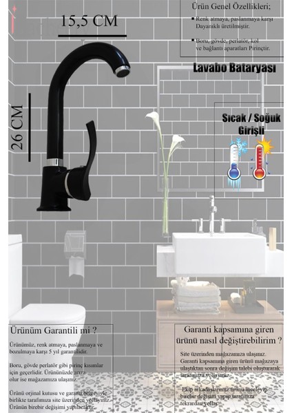 Irmak Lavabo Banyo Bataryası ve Rainy Robot Duş Siyah Banyo Seti Armatür Musluk Batarya Duş modelleri
