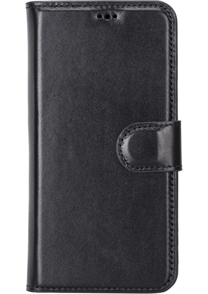 Apple iPhone 14 Uyumlu Deri Cüzdanlı Kılıf Mwwn Rst1 Siyah indirimleri