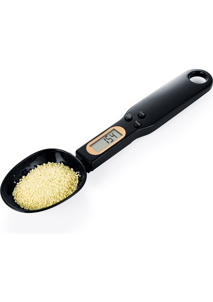 Mutfak Terazisi 500G 0.1g LCD Ekran Dijital Tartı Kaşığı - Siyah (Yurt Dışından) fırsatları