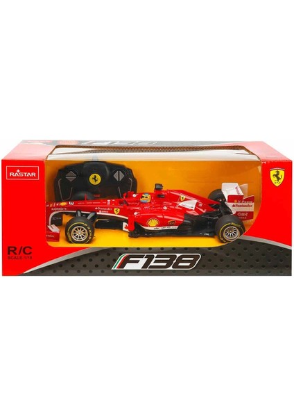 R/C 1/18 Ferrari F138 Uzaktan Kumandalı Formula 1 Arabası