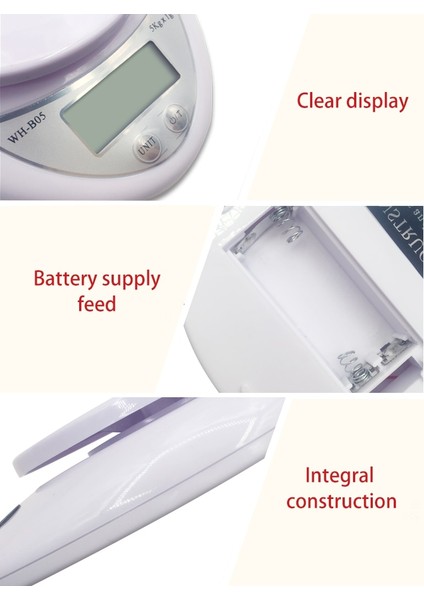 Taşınabilir Dijital Tartı LED Elektronik Tartı - Beyaz (Yurt Dışından) indirimleri