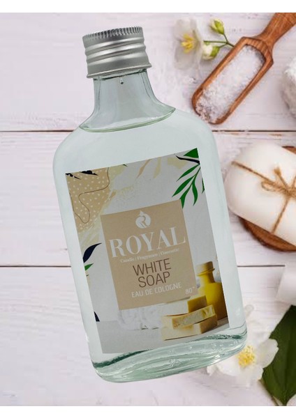 Royal Kolonya Beyaz Sabun Kokusuyla Şık Cam Şişede 200 ml Ferahlatıcı Etki fiyatları