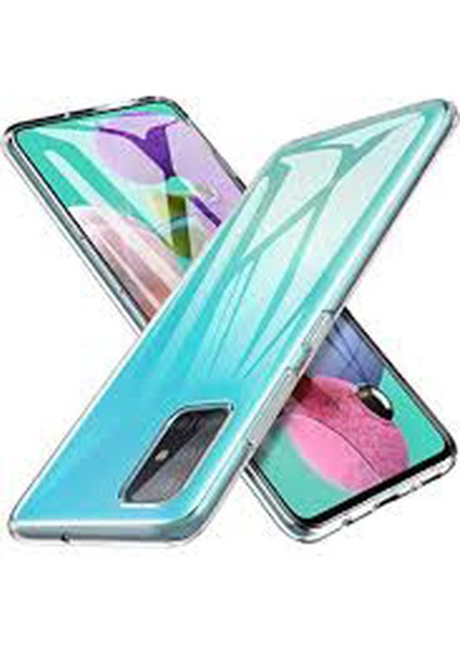 Samsung A71 Uyumlu Şeffaf Silikon Kılıf