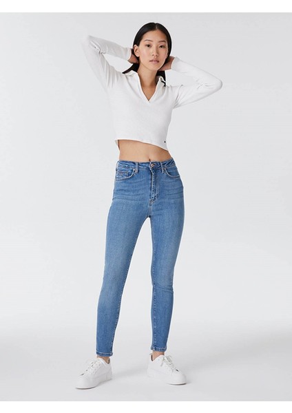 Kadın Jean Pantolon Açık Mavi LF2031210