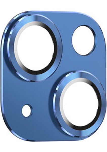 Apple iPhone 14 Uyumlu Metalik Seri Kamera Cam Koruyucu