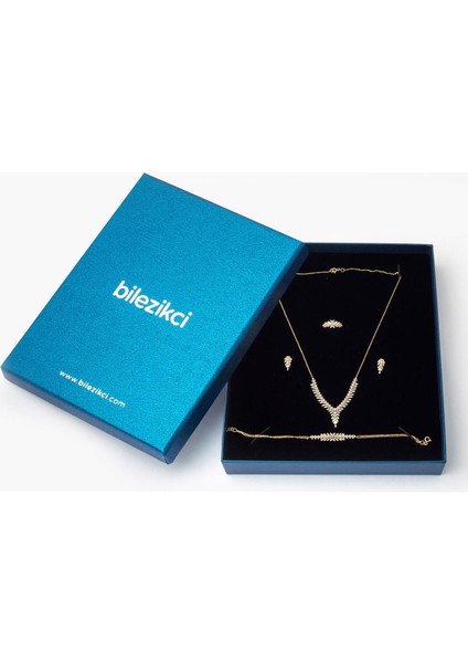 Sarmaşık 14 Ayar Altın Hanımeli Set modelleri