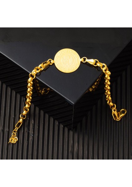 Doç Zincirli Çeyrek Altınlı Bileklik fırsatları