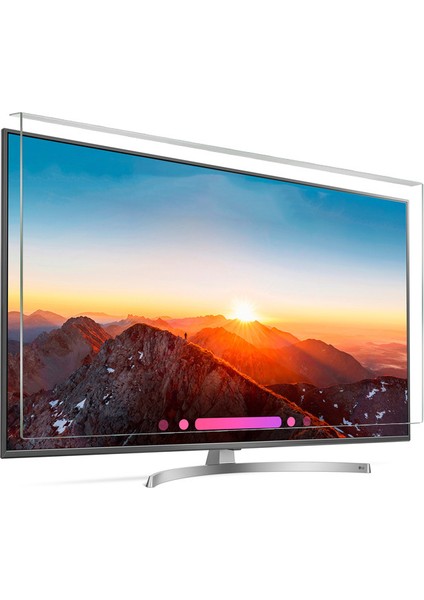 Kristalize Panel LG 43UH615V Tv Ekran Koruyucu Düz (Flat) Ekran