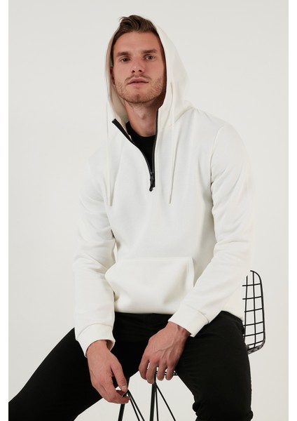 Pamuklu Içi Tüylü Yumuşak Şardonlu Kapüşonlu Sweat Erkek Sweat 59052651