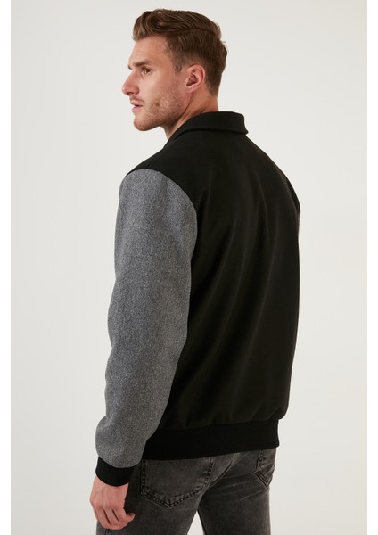 Armalı Fermuarlı Regular Fit Bomber Mont Erkek Mont 5715896 indirimleri