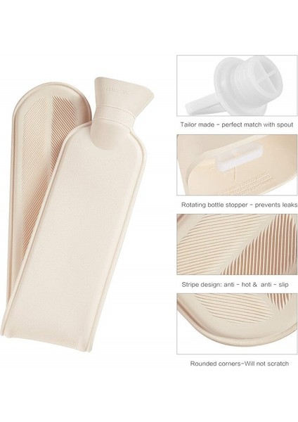 2.5l Rubber Sıcak Bel Örgü Uzun Sıcak Su Torbası-Mavi (Yurt Dışından) indirimleri