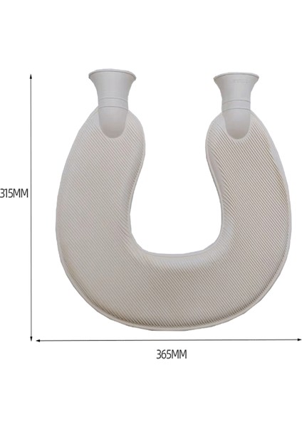 1l U Şekilli Lastik Boyun Koruyucu Sıcak Su Torbası (Yurt Dışından)