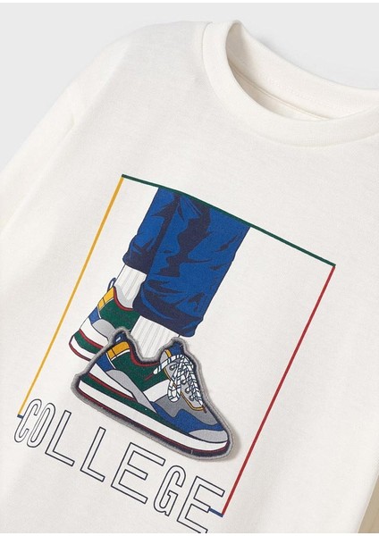 Erkek Çocuk Uzun Kol Krem 4014 modelleri