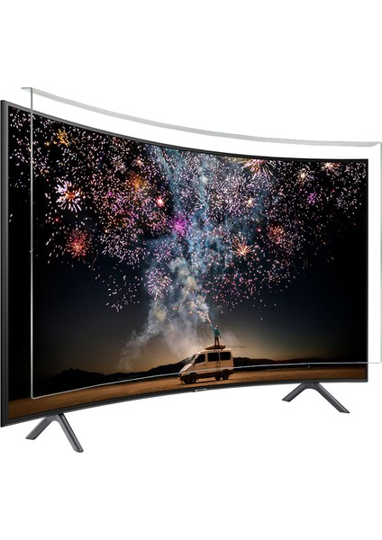 Kristalize Panel Samsung 55HU7200 Tv Ekran Koruyucu Curved Ekran