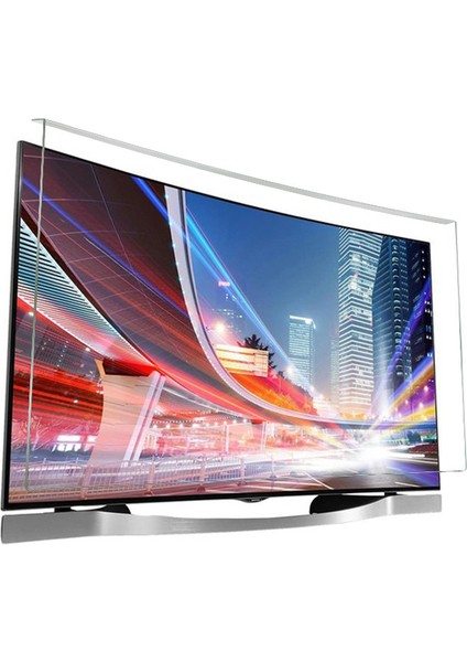 Kristalize Panel Vestel 55FD5000 Tv Ekran Koruyucu Düz (Flat) Ekran