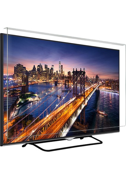 Kristalize Panel Samsung 55Q67B Tv Ekran Koruyucu Düz (Flat)