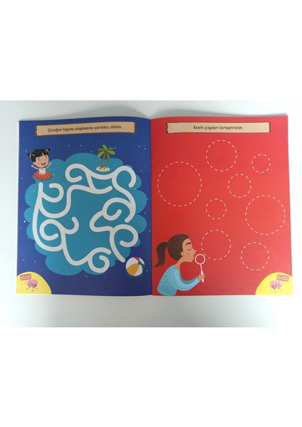 2-4 Yaş Beyin Aktivite Kitap Seti (3 Kitap) fırsatları