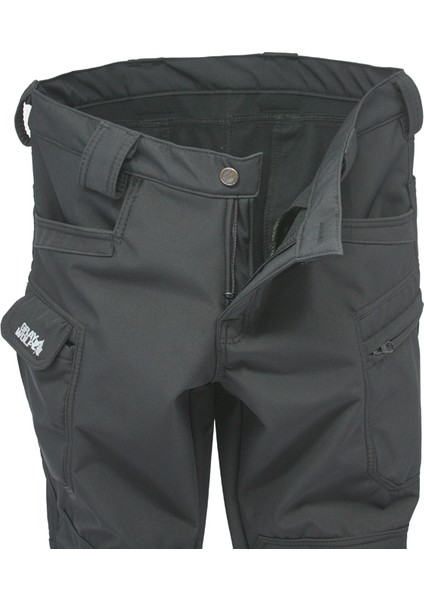 Softshell Polarlı Taktikal Pantolon (Siyah) modelleri