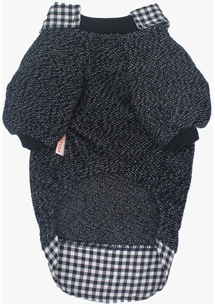 College Black Küçük Köpek Kazağı modelleri