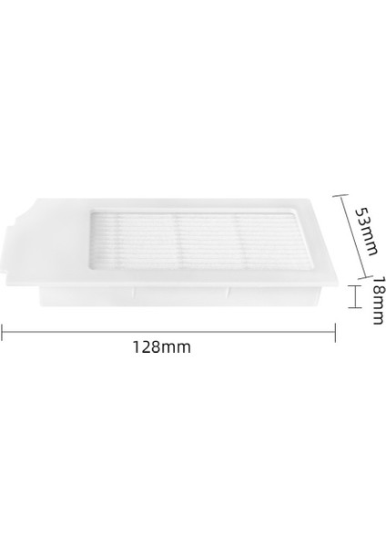 Deebot T10/T10 Turbo Robot Elektrikli Süpürge Yedek Parça Aksesuarları Için Yedek Yan Fırça Hepa Filtre