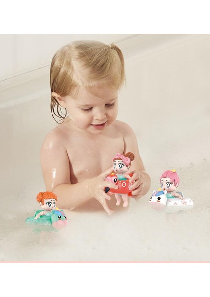 Prodigy Toy Kurmalı Yüzme Yüzüğü Kız Bebek Su Oyunca Banyo Oyuncakları (Yurt Dışından)