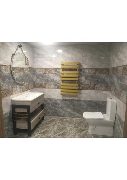 Nida 500/1200 Beyaz Dekoratif Alüminyum Hibrit Faydal Model Patentli Havlupan modelleri