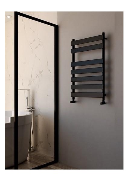 Nida 500/1200 Antrasit Dekoratif Alüminyum Hibrit Faydal Model Patentli Havlupan indirimleri