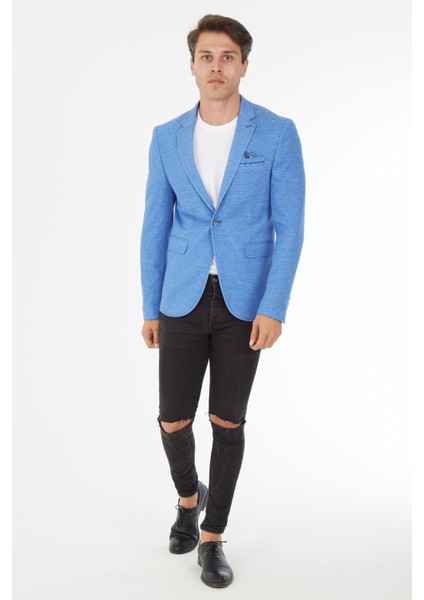 5126 Dar Kalıp Yarım Astarlı Erkek Ceket fiyatları