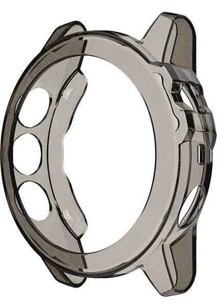 Garmin Fenix 5x Plus ile Uyumlu Silikon Kenar Koruyucu Siyah Kılıf fiyatları