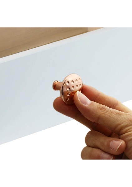 Düğme Noktalı Çekmece Dolap Kapak Kulpu Kulbu Metal Bakır Kulp modelleri