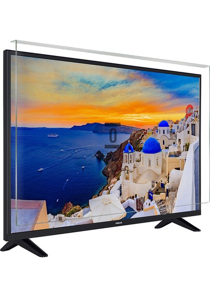 Kristalize Panel Philips 55PUS7906 Tv Ekran Koruyucu Düz (Flat) Ekran
