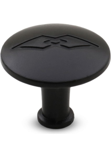 Baklavalı Düğme Çekmece Dolap Kapak Kulpu Mat Siyah Metal Kulp fiyatları