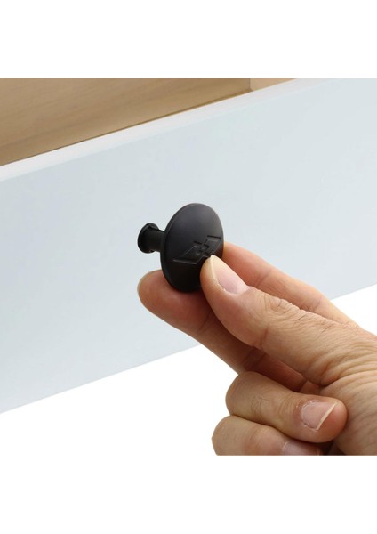 Baklavalı Düğme Çekmece Dolap Kapak Kulpu Mat Siyah Metal Kulp modelleri