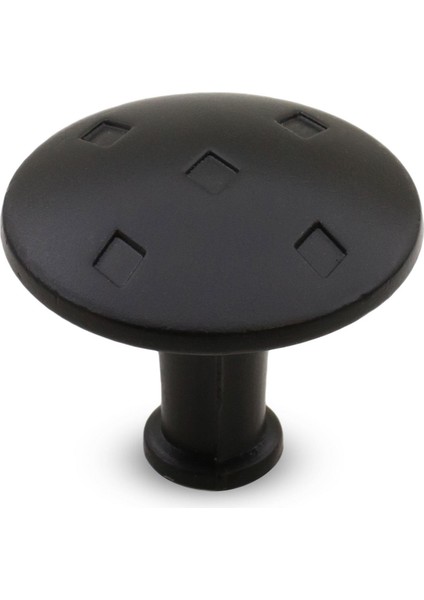 Baklavalı Düğme Çekmece Dolap Kapak Kulpu Mat Siyah Metal Kulp fiyatları