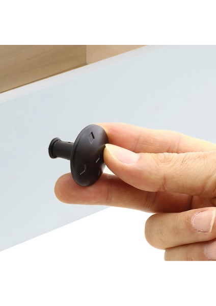Baklavalı Düğme Çekmece Dolap Kapak Kulpu Mat Siyah Metal Kulp modelleri