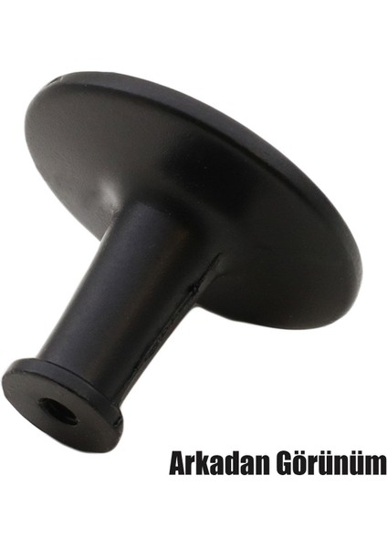 Baklavalı Düğme Çekmece Dolap Kapak Kulpu Mat Siyah Metal Kulp fırsatları