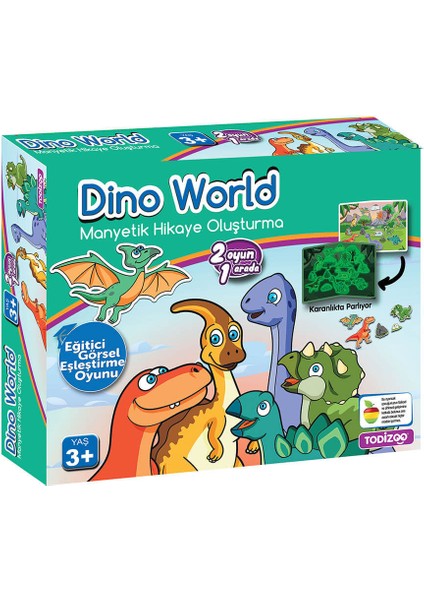 Dino World Manyetik Hikaye Oluşturma