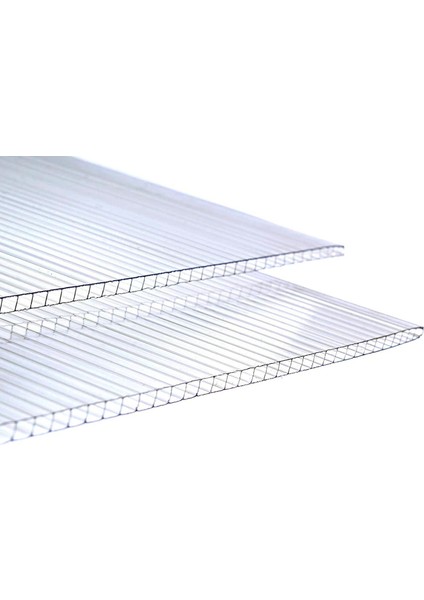 Kalınlık 4 mm Polikarbon Çatı Kaplama Malzemesi 150 x 210 cm