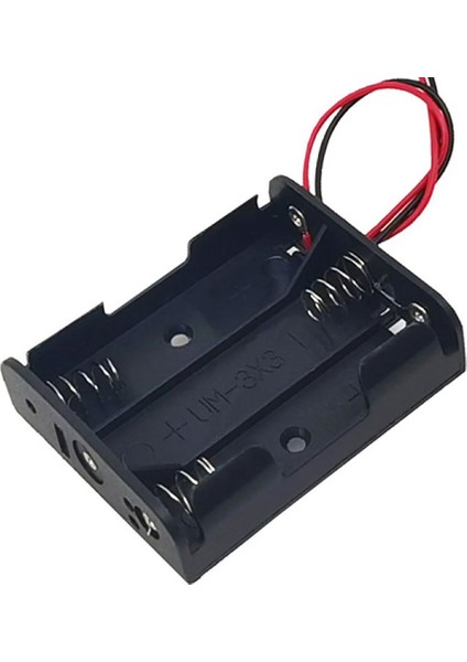 Roba 3'lü Aa Kalem Pil Kutusu Yuvası 4.5V Kablolu Kalem Pil Tutucu