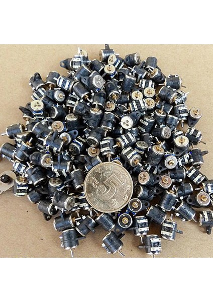 Roba Micro Step Motor 6x7.5mm 2 Faz 4 Telli ( Dikkat Çok Küçüktür !! )
