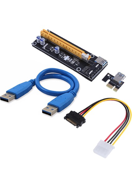 Roba Pcı Express To Pcıe Adaptör Set 1x To 16X USB 3.0 Bitcoin Mining