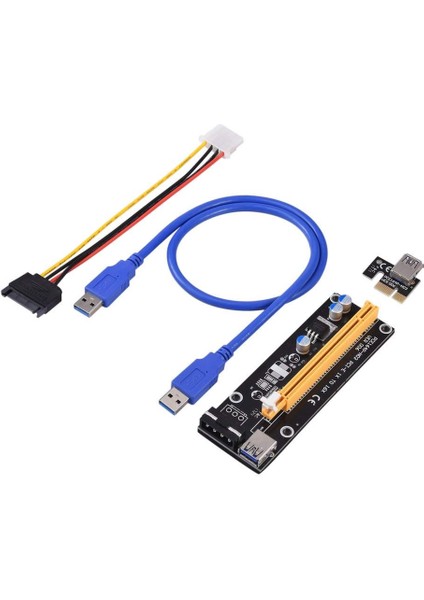 Roba Pcı Express To Pcıe Adaptör Set 1x To 16X USB 3.0 Bitcoin Mining