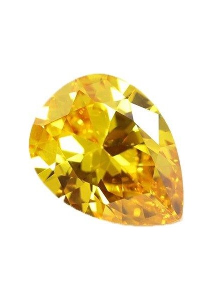 Armut Kesim Sentetik Taş 4X6MM 100 Adet Sarı