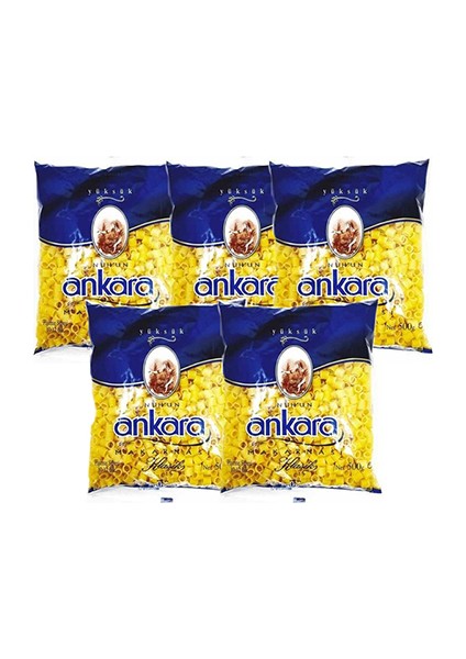 Yüksük Makarna 500 gr x 5 Adet