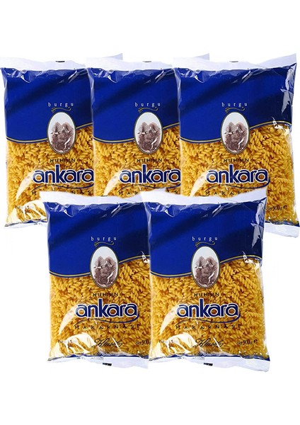 Ankara Burgu Makarna 500 gr x 5 Adet