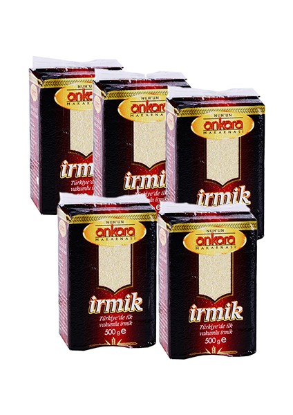 Irmik 500 gr x 5 Adet