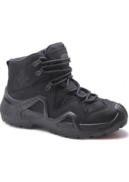 Erkek Postal Bot Düz Topuklu Rahat Tabanlı Siyah Kışlık Ayakkabı 42 Numara fiyatları