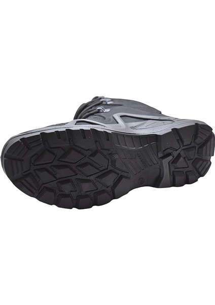 Erkek Postal Bot Düz Topuklu Rahat Tabanlı Siyah Kışlık Ayakkabı 42 Numara modelleri