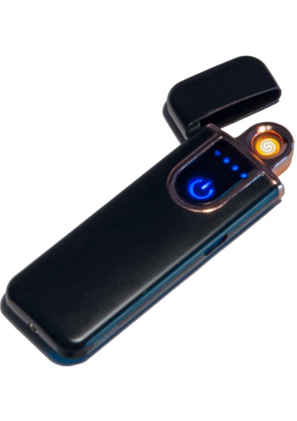 Kişiye Özel Dokunmatik USB Şarjlı Alevsiz Elektronik Çakmak