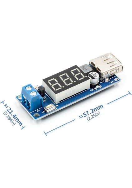 Roba 40V To 5V 2A Voltaj Düşürücü USB Çıkış Soketi Mobil Güç Kaynağı